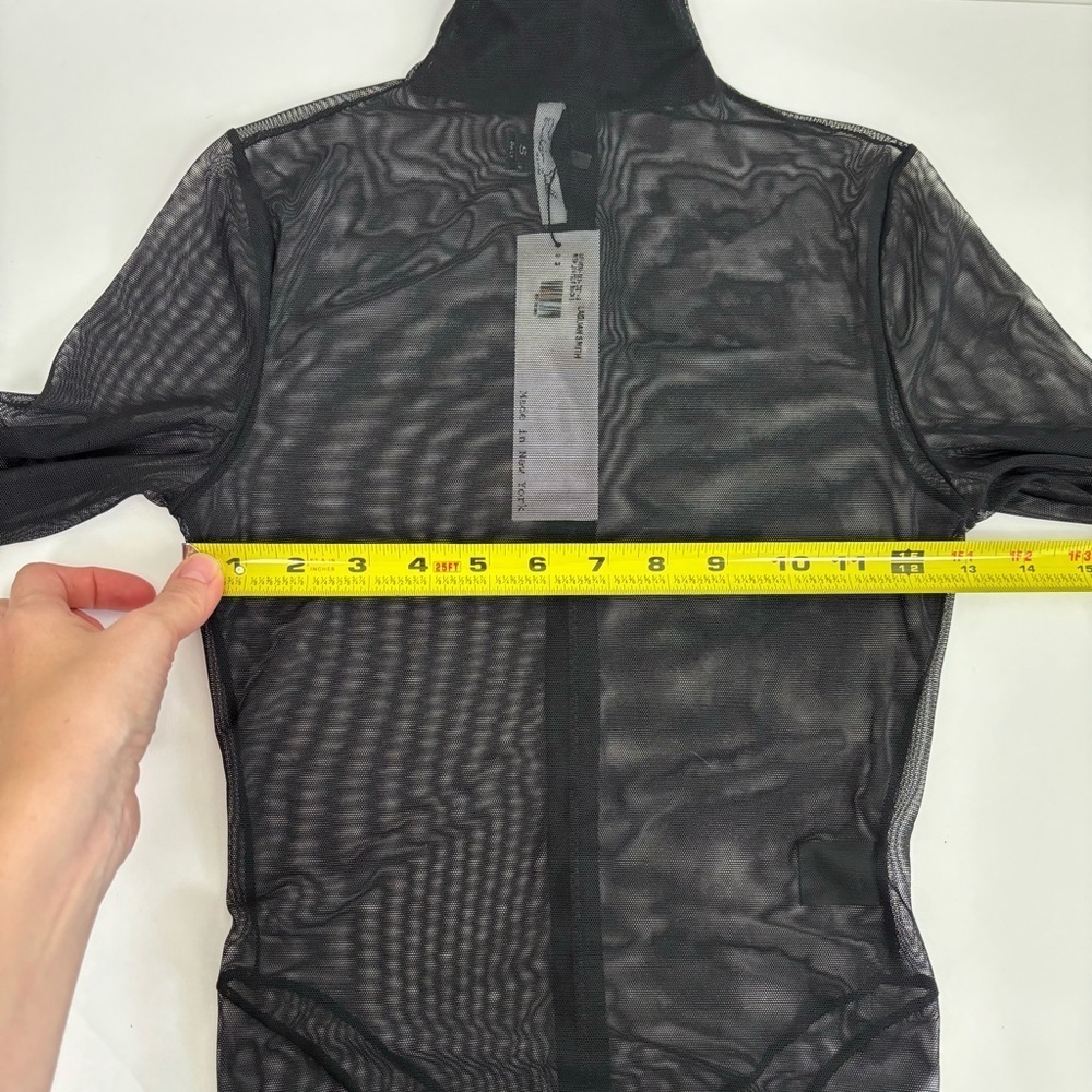 LaQuan Smith Mesh Jumpsuit in Black Size S - Picture 9 of 11